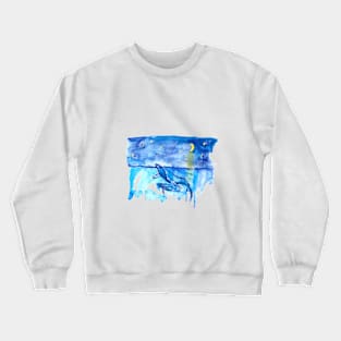 Humpback whale Crewneck Sweatshirt